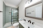 lower level walk in shower